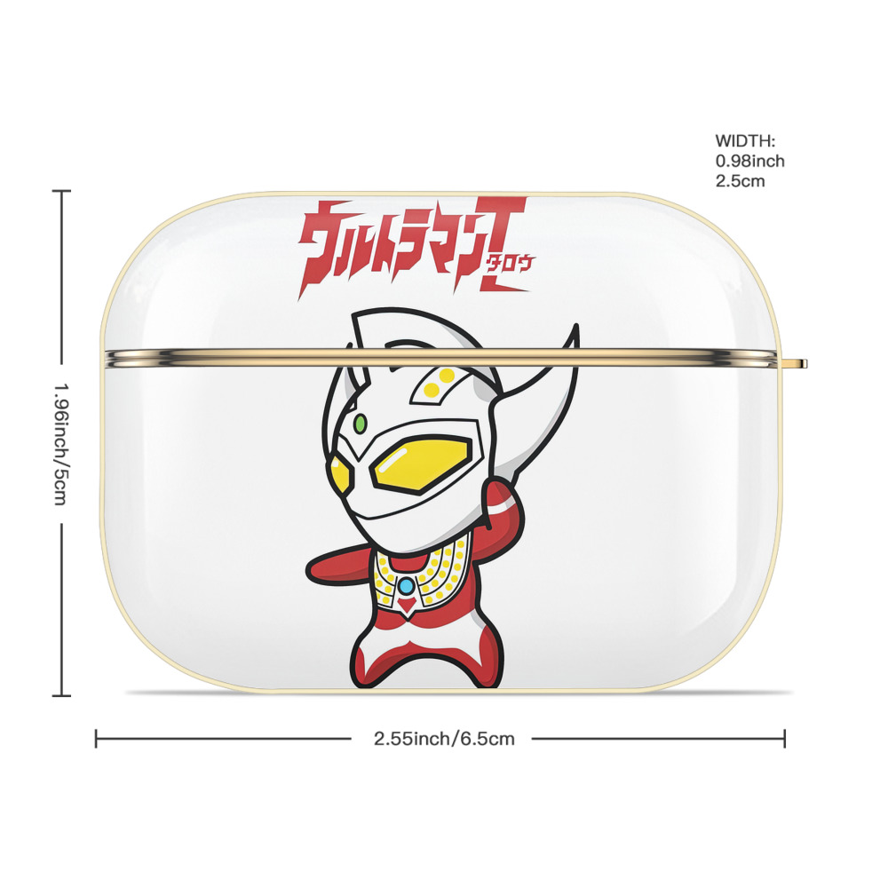 ウルトラマン Ultraman 【AirPods Pro用】ハードシェル保護ケース｜耐衝撃・防指紋・カラビナ付き商品仕様
