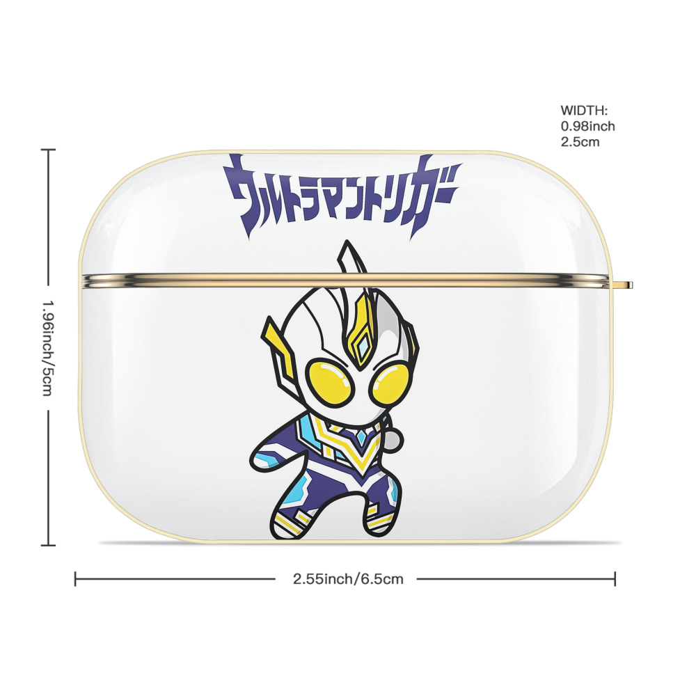 ウルトラマン Ultraman 【AirPods Pro用】ハードシェル保護ケース｜耐衝撃・防指紋・カラビナ付き商品仕様
