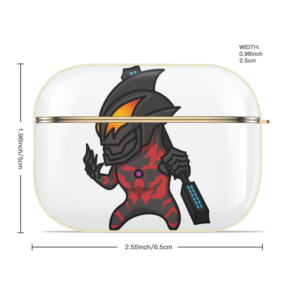 ウルトラマン Ultraman 【AirPods Pro用】ハードシェル保護ケース｜耐衝撃・防指紋・カラビナ付き商品仕様