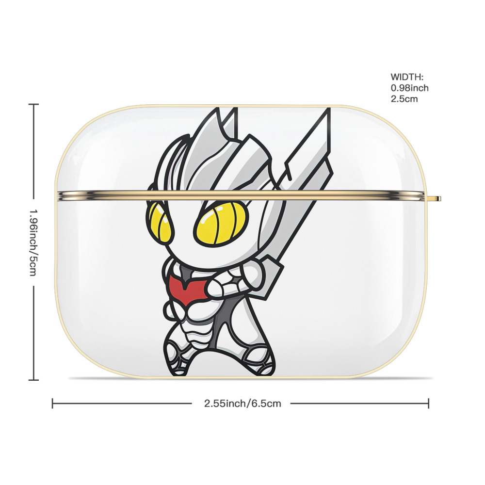 ウルトラマン Ultraman 【AirPods Pro用】ハードシェル保護ケース｜耐衝撃・防指紋・カラビナ付き商品仕様