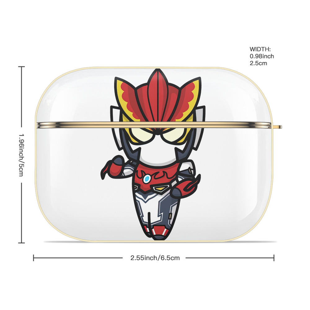 ウルトラマン Ultraman 【AirPods Pro用】ハードシェル保護ケース｜耐衝撃・防指紋・カラビナ付き商品仕様