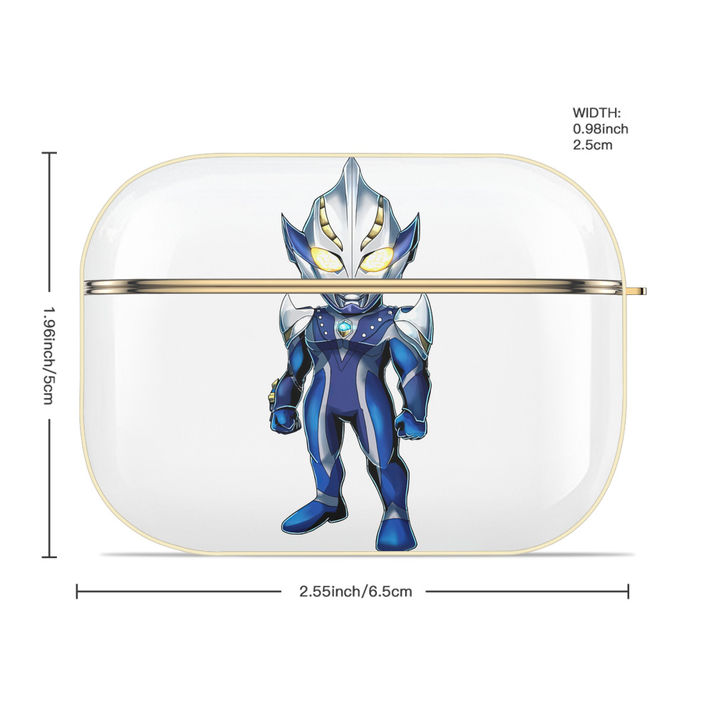 ウルトラマン Ultraman 【AirPods Pro用】ハードシェル保護ケース｜耐衝撃・防指紋・カラビナ付き商品仕様