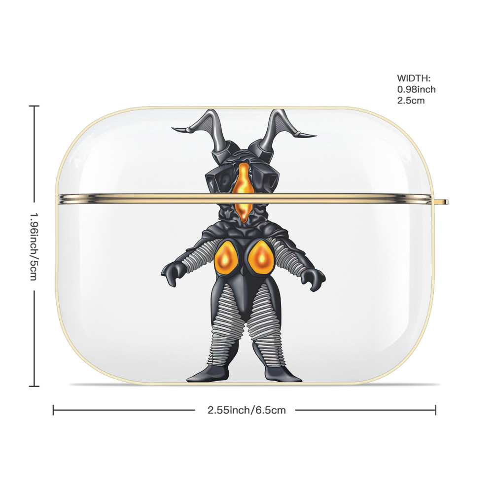 ウルトラマン Ultraman 【AirPods Pro用】ハードシェル保護ケース｜耐衝撃・防指紋・カラビナ付き商品仕様