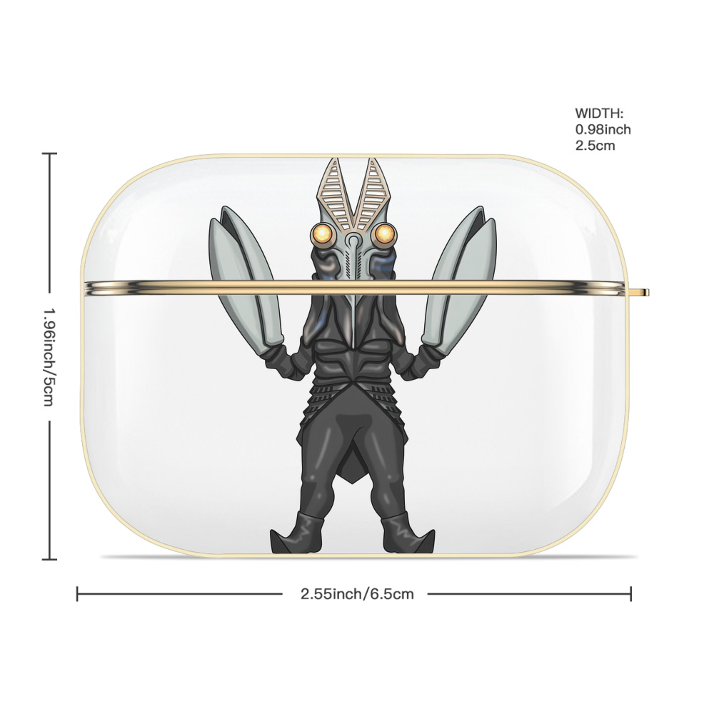 ウルトラマン Ultraman 【AirPods Pro用】ハードシェル保護ケース｜耐衝撃・防指紋・カラビナ付き商品仕様