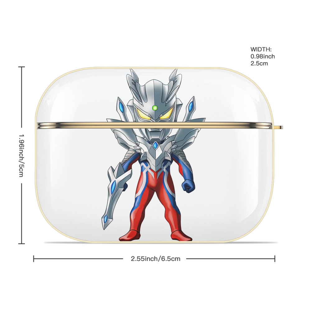 ウルトラマン Ultraman 【AirPods Pro用】ハードシェル保護ケース｜耐衝撃・防指紋・カラビナ付き商品仕様