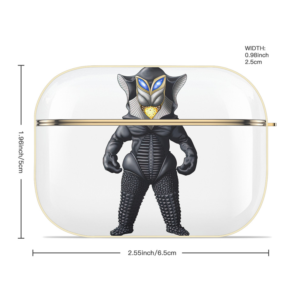 ウルトラマン Ultraman 【AirPods Pro用】ハードシェル保護ケース｜耐衝撃・防指紋・カラビナ付き商品仕様