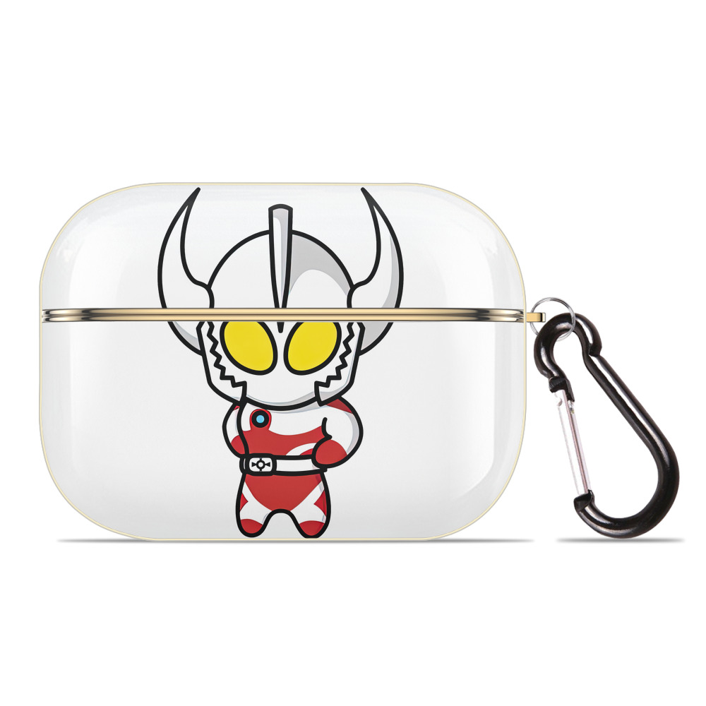 （画像用） ウルトラマン Ultraman 【AirPods Pro用】ハードシェル保護ケース｜耐衝撃・防指紋・カラビナ付き商品仕様