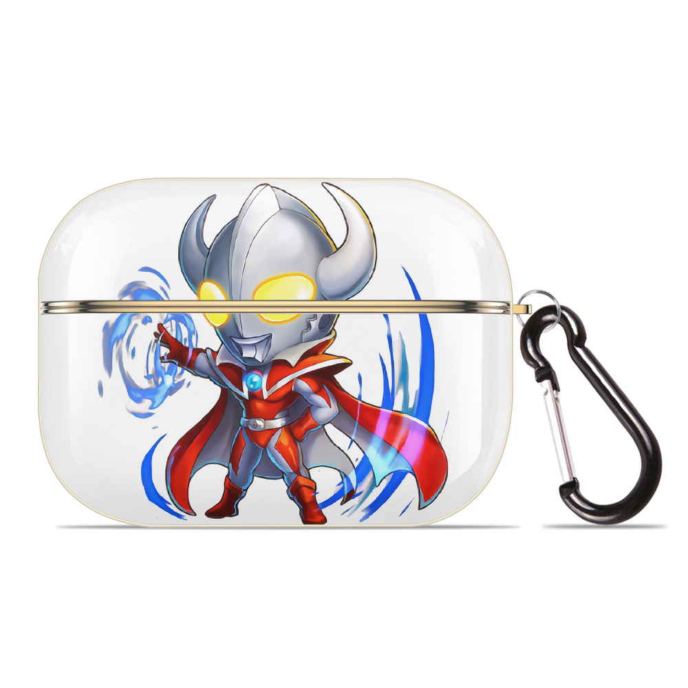 （画像用） ウルトラマン Ultraman 【AirPods Pro用】ハードシェル保護ケース｜耐衝撃・防指紋・カラビナ付き商品仕様