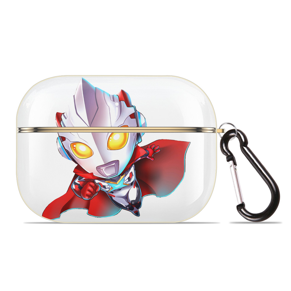 （画像用） ウルトラマン Ultraman 【AirPods Pro用】ハードシェル保護ケース｜耐衝撃・防指紋・カラビナ付き商品仕様