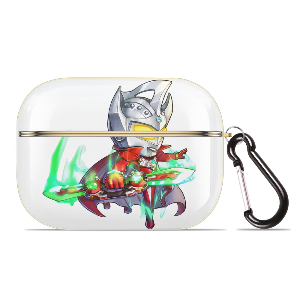 （画像用） ウルトラマン Ultraman 【AirPods Pro用】ハードシェル保護ケース｜耐衝撃・防指紋・カラビナ付き商品仕様