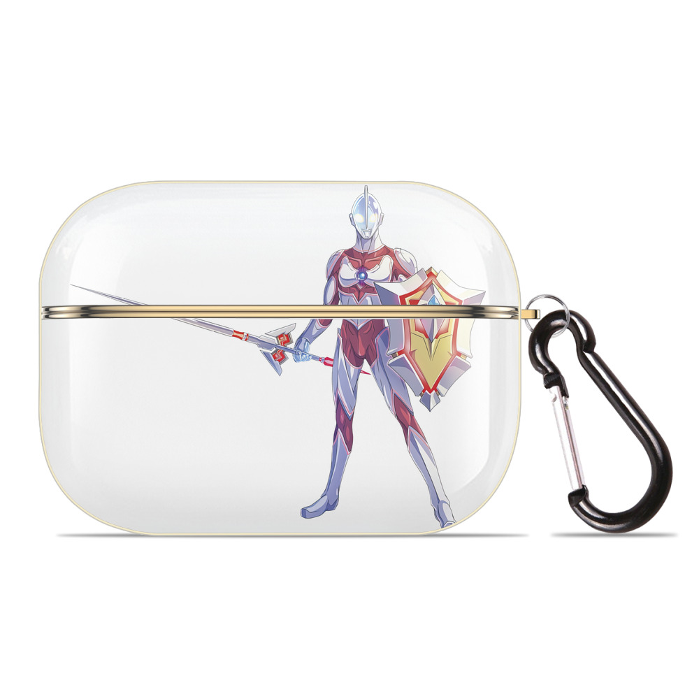 （画像用） ウルトラマン Ultraman 【AirPods Pro用】ハードシェル保護ケース｜耐衝撃・防指紋・カラビナ付き商品仕様
