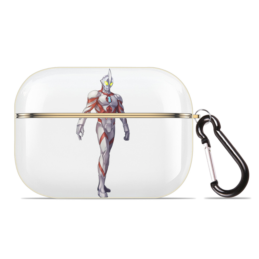 （画像用） ウルトラマン Ultraman 【AirPods Pro用】ハードシェル保護ケース｜耐衝撃・防指紋・カラビナ付き商品仕様