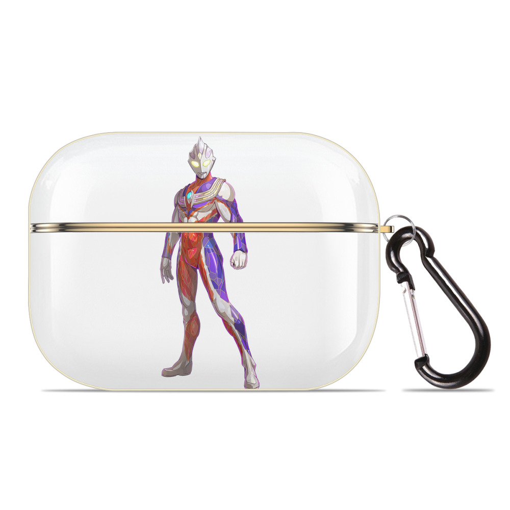 （画像用） ウルトラマン Ultraman 【AirPods Pro用】ハードシェル保護ケース｜耐衝撃・防指紋・カラビナ付き商品仕様