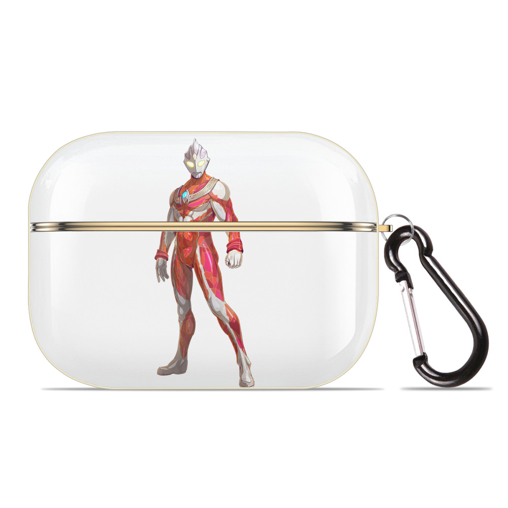 （画像用） ウルトラマン Ultraman 【AirPods Pro用】ハードシェル保護ケース｜耐衝撃・防指紋・カラビナ付き商品仕様