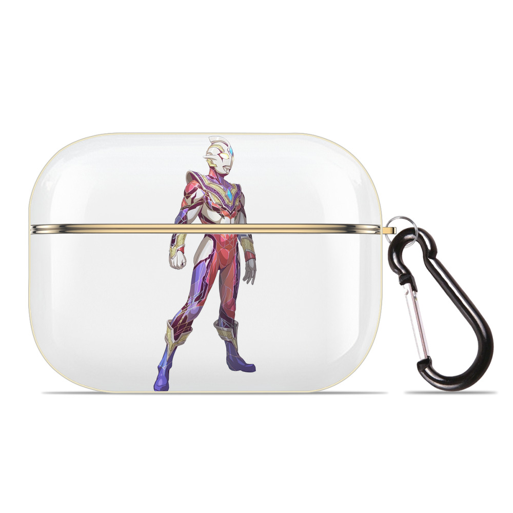 （画像用） ウルトラマン Ultraman 【AirPods Pro用】ハードシェル保護ケース｜耐衝撃・防指紋・カラビナ付き商品仕様