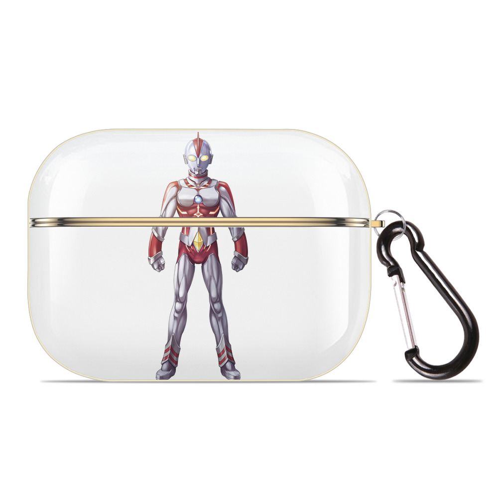 （画像用） ウルトラマン Ultraman 【AirPods Pro用】ハードシェル保護ケース｜耐衝撃・防指紋・カラビナ付き商品仕様