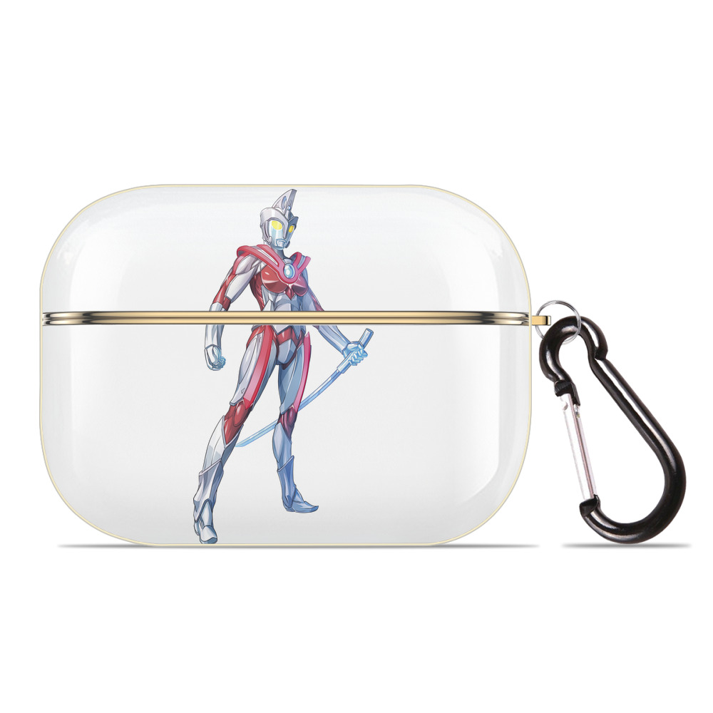 （画像用） ウルトラマン Ultraman 【AirPods Pro用】ハードシェル保護ケース｜耐衝撃・防指紋・カラビナ付き商品仕様