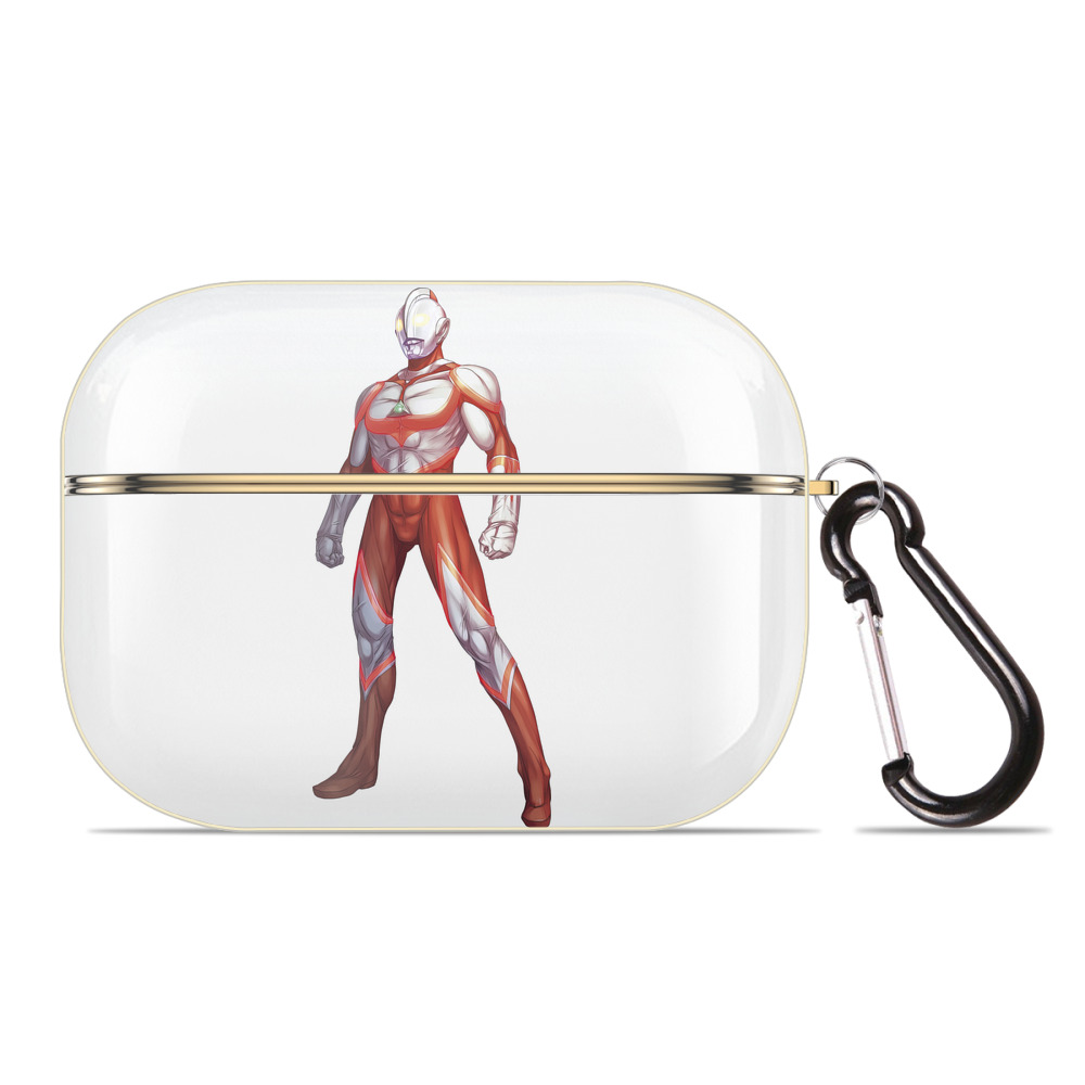 （画像用） ウルトラマン Ultraman 【AirPods Pro用】ハードシェル保護ケース｜耐衝撃・防指紋・カラビナ付き商品仕様