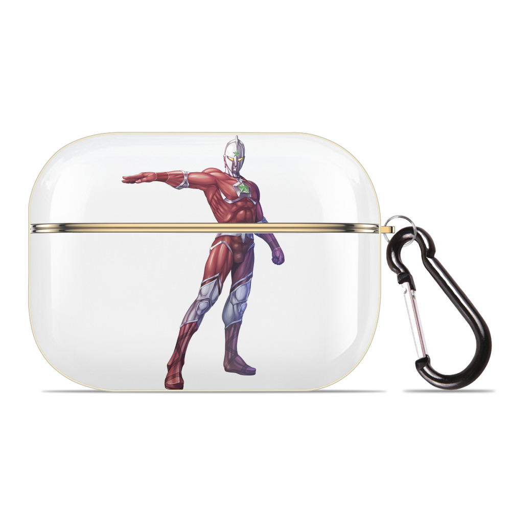 （画像用） ウルトラマン Ultraman 【AirPods Pro用】ハードシェル保護ケース｜耐衝撃・防指紋・カラビナ付き商品仕様