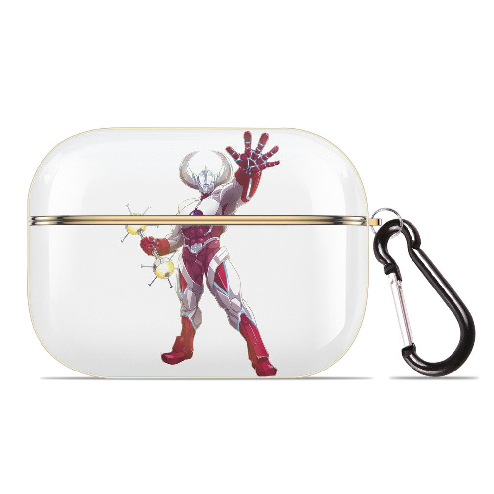 （画像用） ウルトラマン Ultraman 【AirPods Pro用】ハードシェル保護ケース｜耐衝撃・防指紋・カラビナ付き商品仕様