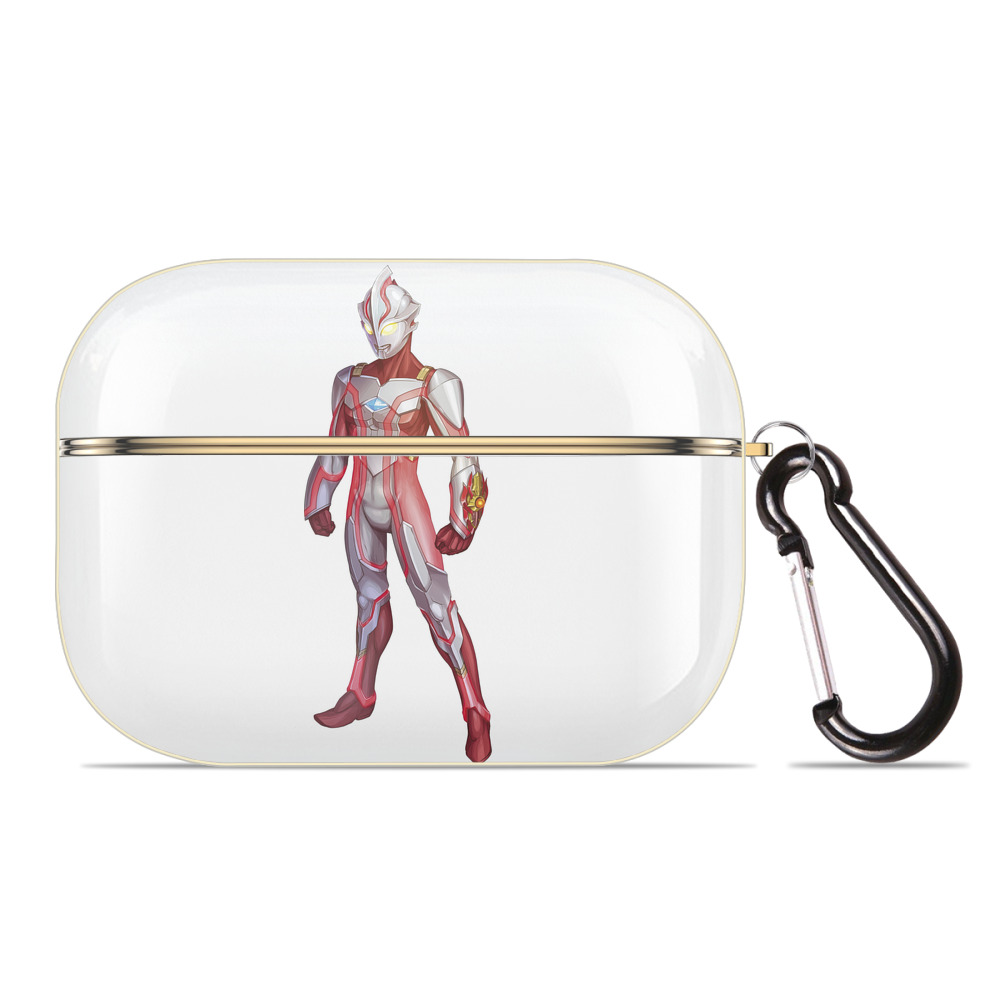 （画像用） ウルトラマン Ultraman 【AirPods Pro用】ハードシェル保護ケース｜耐衝撃・防指紋・カラビナ付き商品仕様