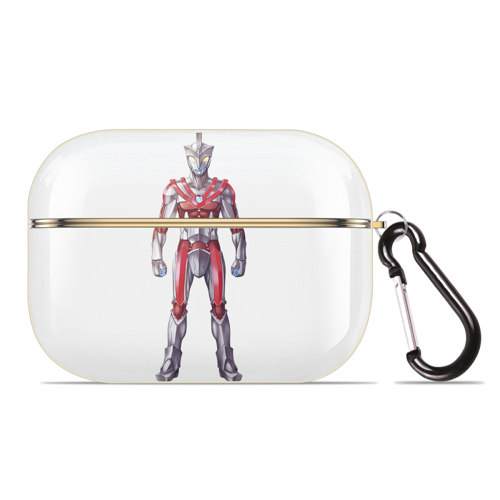 （画像用） ウルトラマン Ultraman 【AirPods Pro用】ハードシェル保護ケース｜耐衝撃・防指紋・カラビナ付き商品仕様