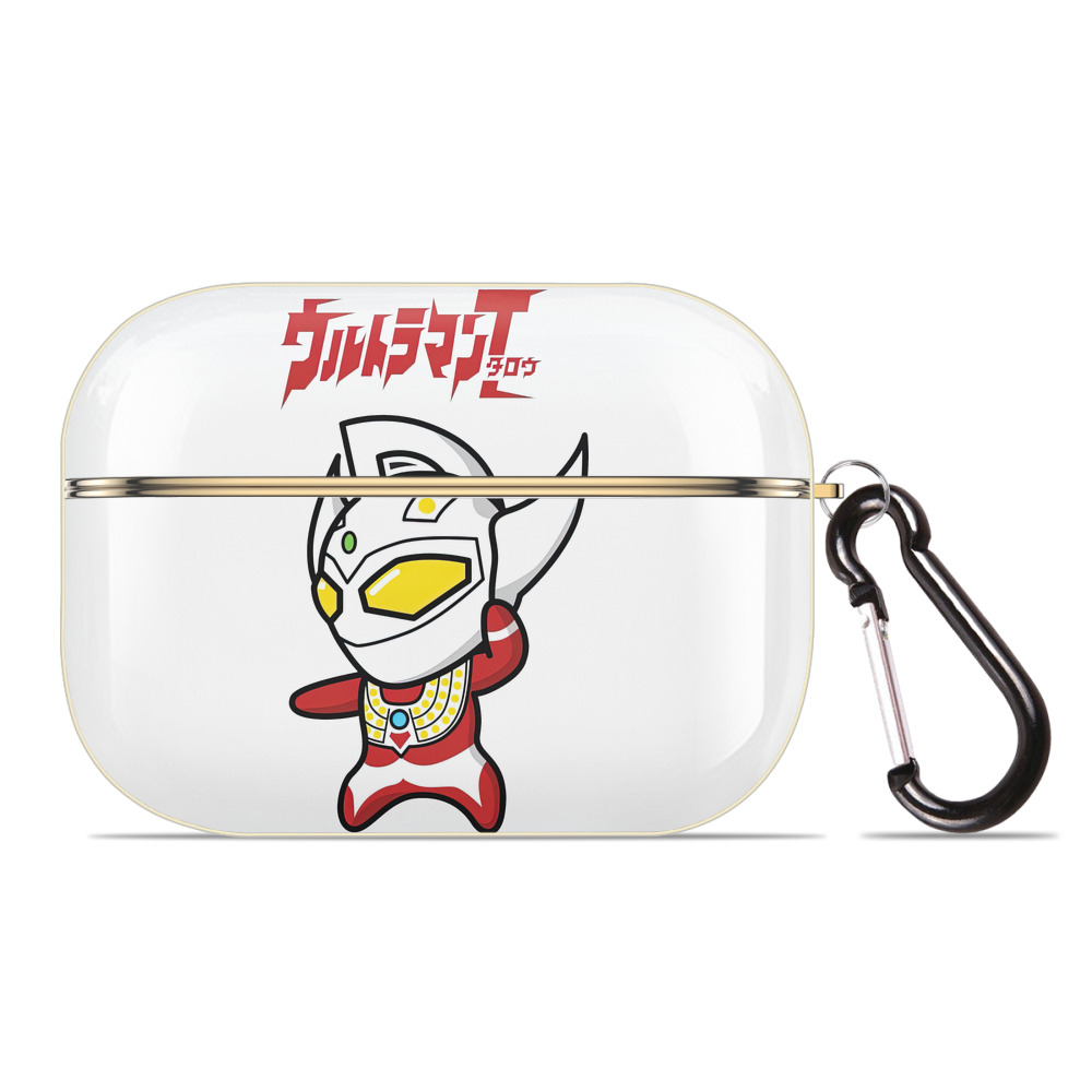 （画像用） ウルトラマン Ultraman 【AirPods Pro用】ハードシェル保護ケース｜耐衝撃・防指紋・カラビナ付き商品仕様