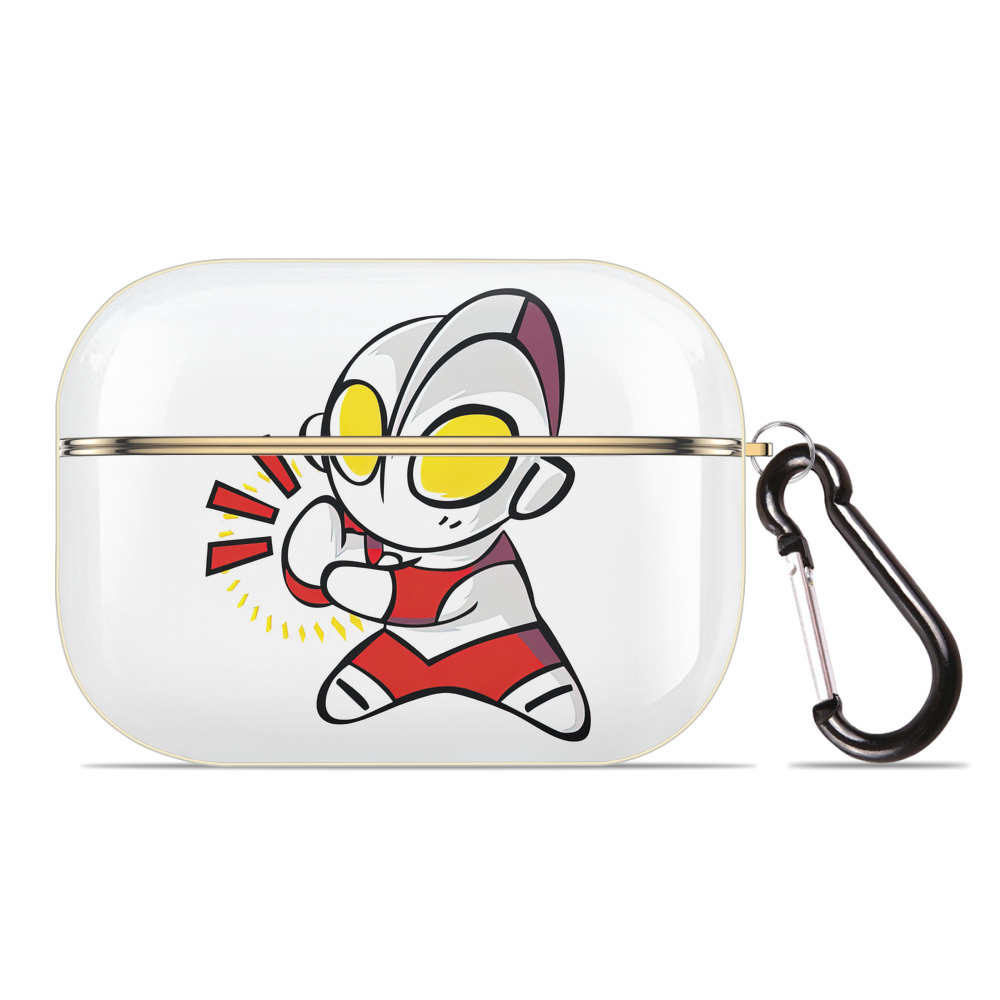 （画像用） ウルトラマン Ultraman 【AirPods Pro用】ハードシェル保護ケース｜耐衝撃・防指紋・カラビナ付き商品仕様