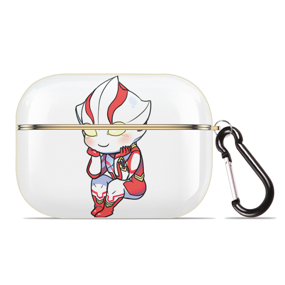 （画像用） ウルトラマン Ultraman 【AirPods Pro用】ハードシェル保護ケース｜耐衝撃・防指紋・カラビナ付き商品仕様