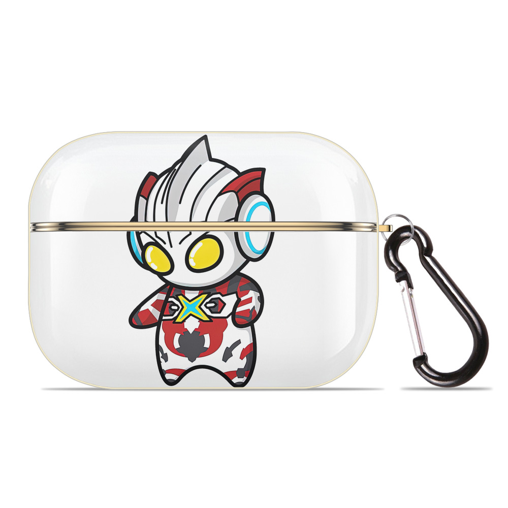 （画像用） ウルトラマン Ultraman 【AirPods Pro用】ハードシェル保護ケース｜耐衝撃・防指紋・カラビナ付き商品仕様
