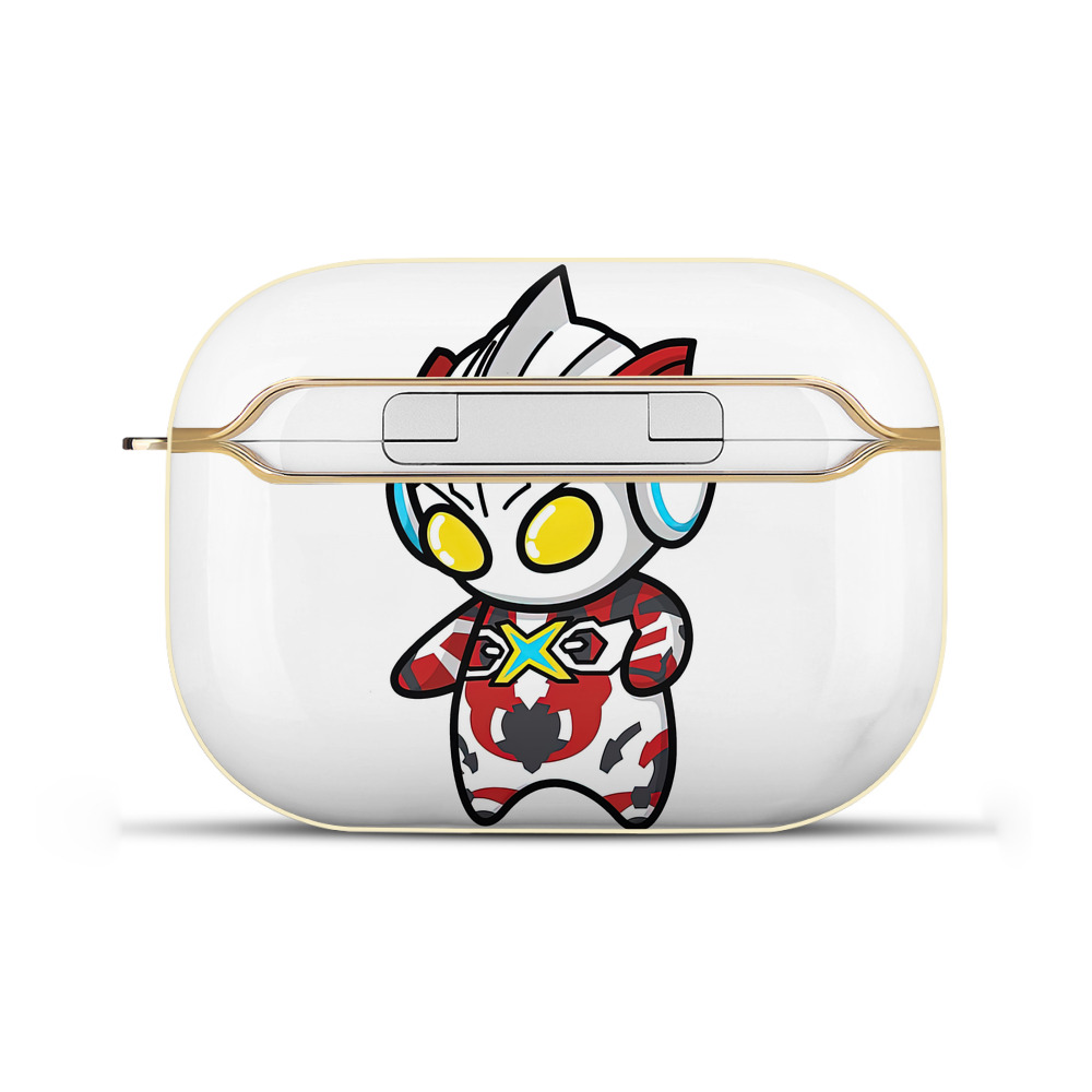 （画像用） ウルトラマン Ultraman 【AirPods Pro用】ハードシェル保護ケース｜耐衝撃・防指紋・カラビナ付き商品仕様