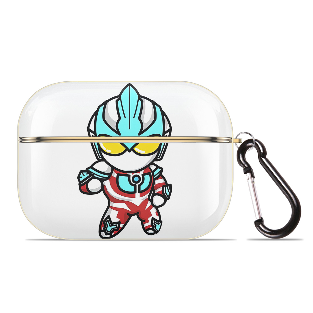 （画像用） ウルトラマン Ultraman 【AirPods Pro用】ハードシェル保護ケース｜耐衝撃・防指紋・カラビナ付き商品仕様
