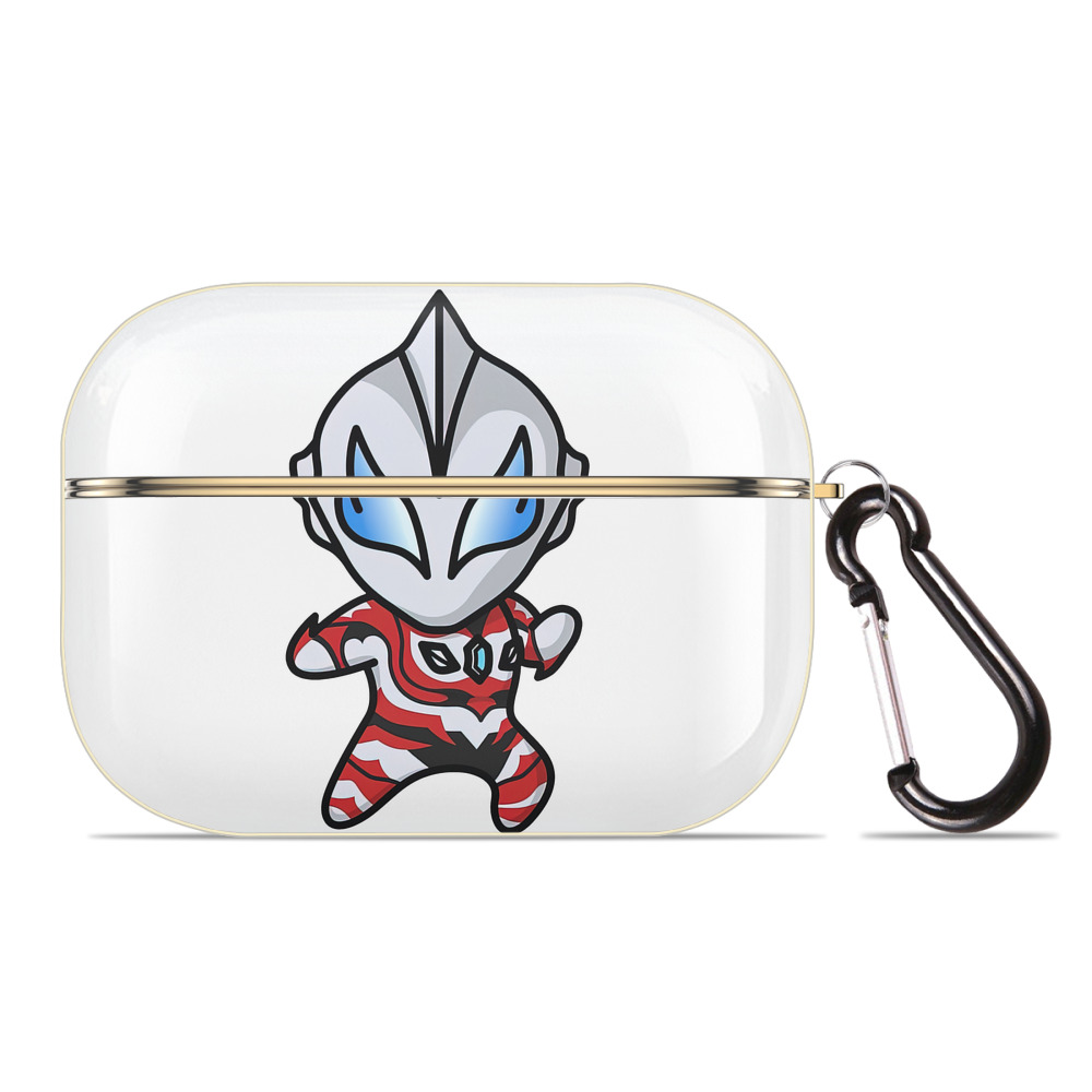 （画像用） ウルトラマン Ultraman 【AirPods Pro用】ハードシェル保護ケース｜耐衝撃・防指紋・カラビナ付き商品仕様