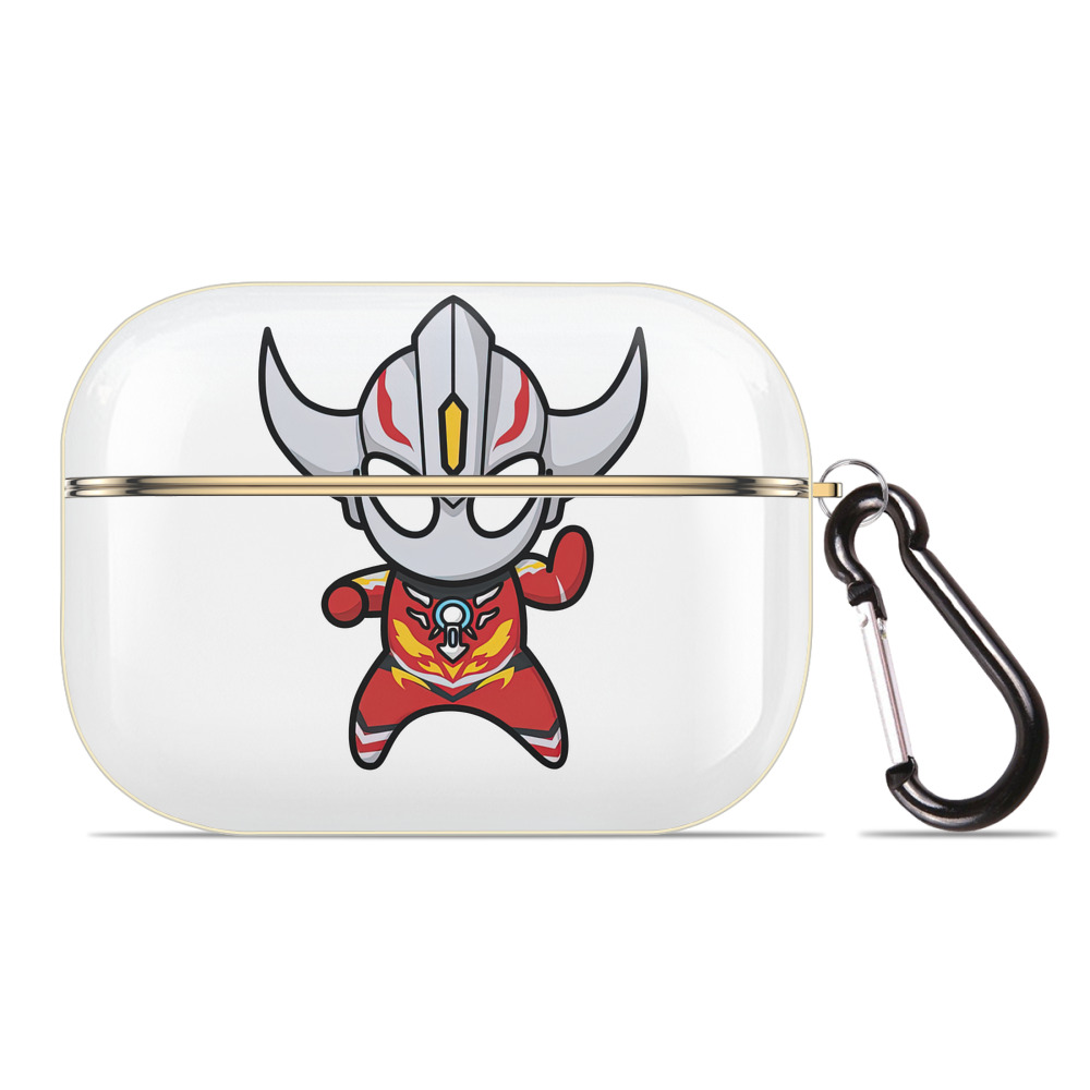 （画像用） ウルトラマン Ultraman 【AirPods Pro用】ハードシェル保護ケース｜耐衝撃・防指紋・カラビナ付き商品仕様