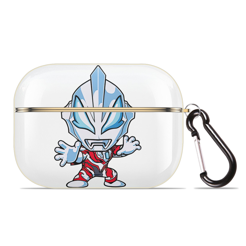 （画像用） ウルトラマン Ultraman 【AirPods Pro用】ハードシェル保護ケース｜耐衝撃・防指紋・カラビナ付き商品仕様