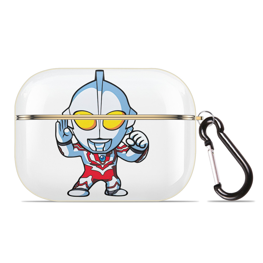 （画像用） ウルトラマン Ultraman 【AirPods Pro用】ハードシェル保護ケース｜耐衝撃・防指紋・カラビナ付き商品仕様