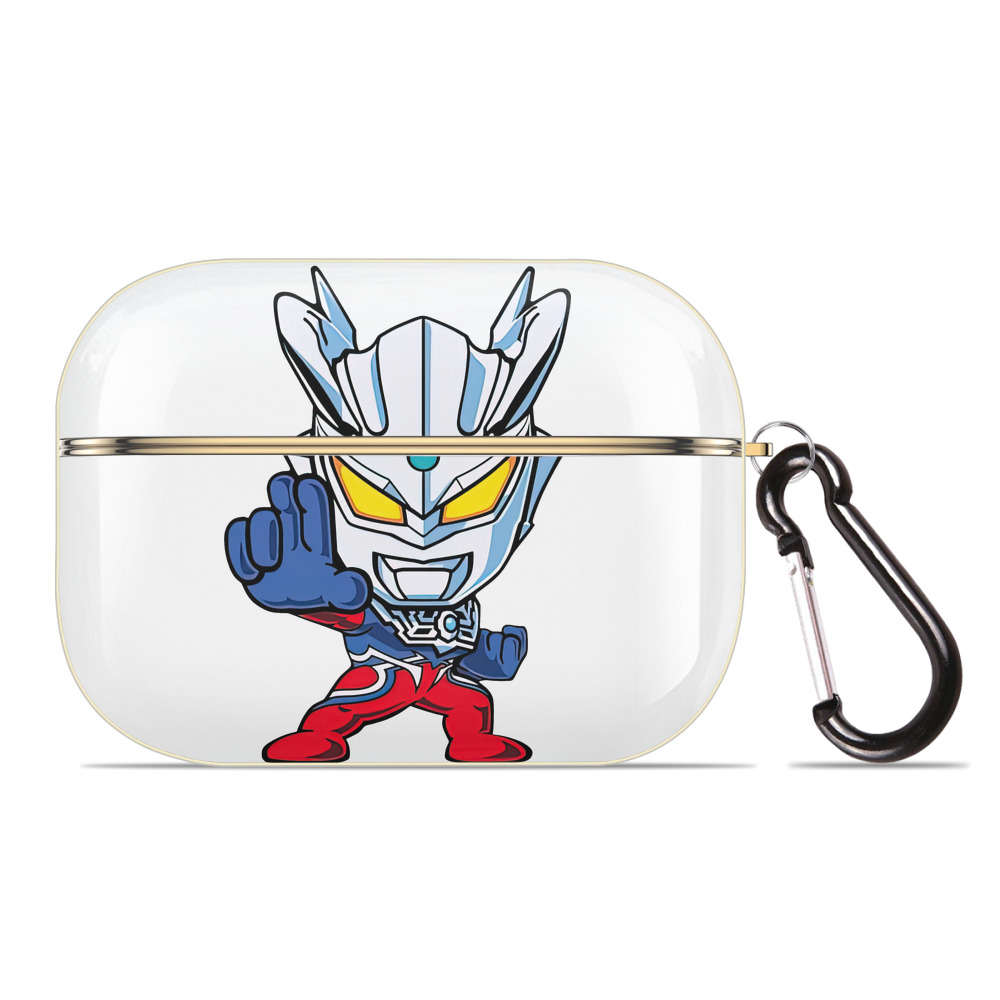 （画像用） ウルトラマン Ultraman 【AirPods Pro用】ハードシェル保護ケース｜耐衝撃・防指紋・カラビナ付き商品仕様