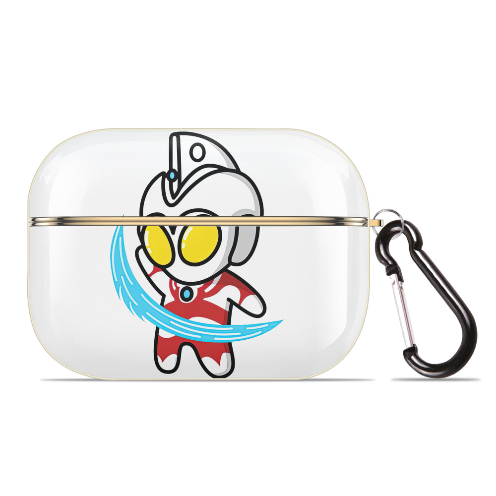 （画像用） ウルトラマン Ultraman 【AirPods Pro用】ハードシェル保護ケース｜耐衝撃・防指紋・カラビナ付き商品仕様