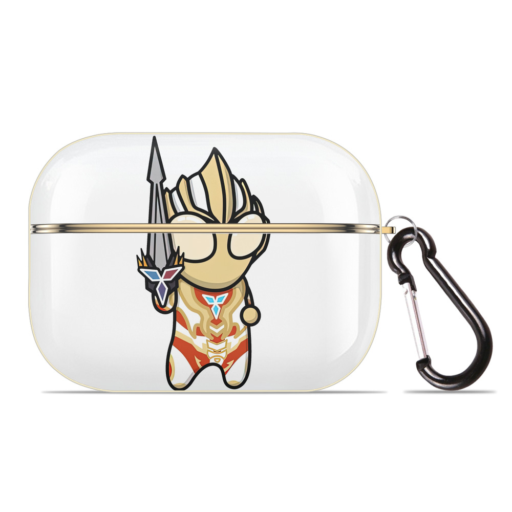 （画像用） ウルトラマン Ultraman 【AirPods Pro用】ハードシェル保護ケース｜耐衝撃・防指紋・カラビナ付き商品仕様