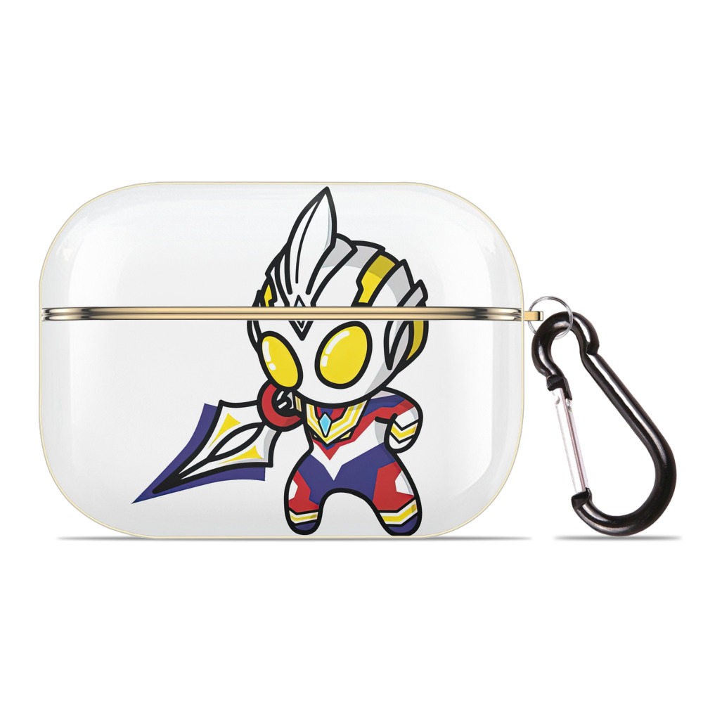（画像用） ウルトラマン Ultraman 【AirPods Pro用】ハードシェル保護ケース｜耐衝撃・防指紋・カラビナ付き商品仕様
