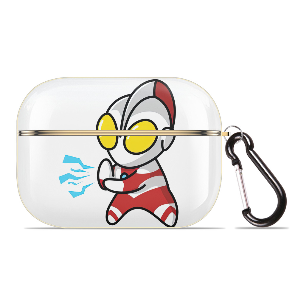 （画像用） ウルトラマン Ultraman 【AirPods Pro用】ハードシェル保護ケース｜耐衝撃・防指紋・カラビナ付き商品仕様