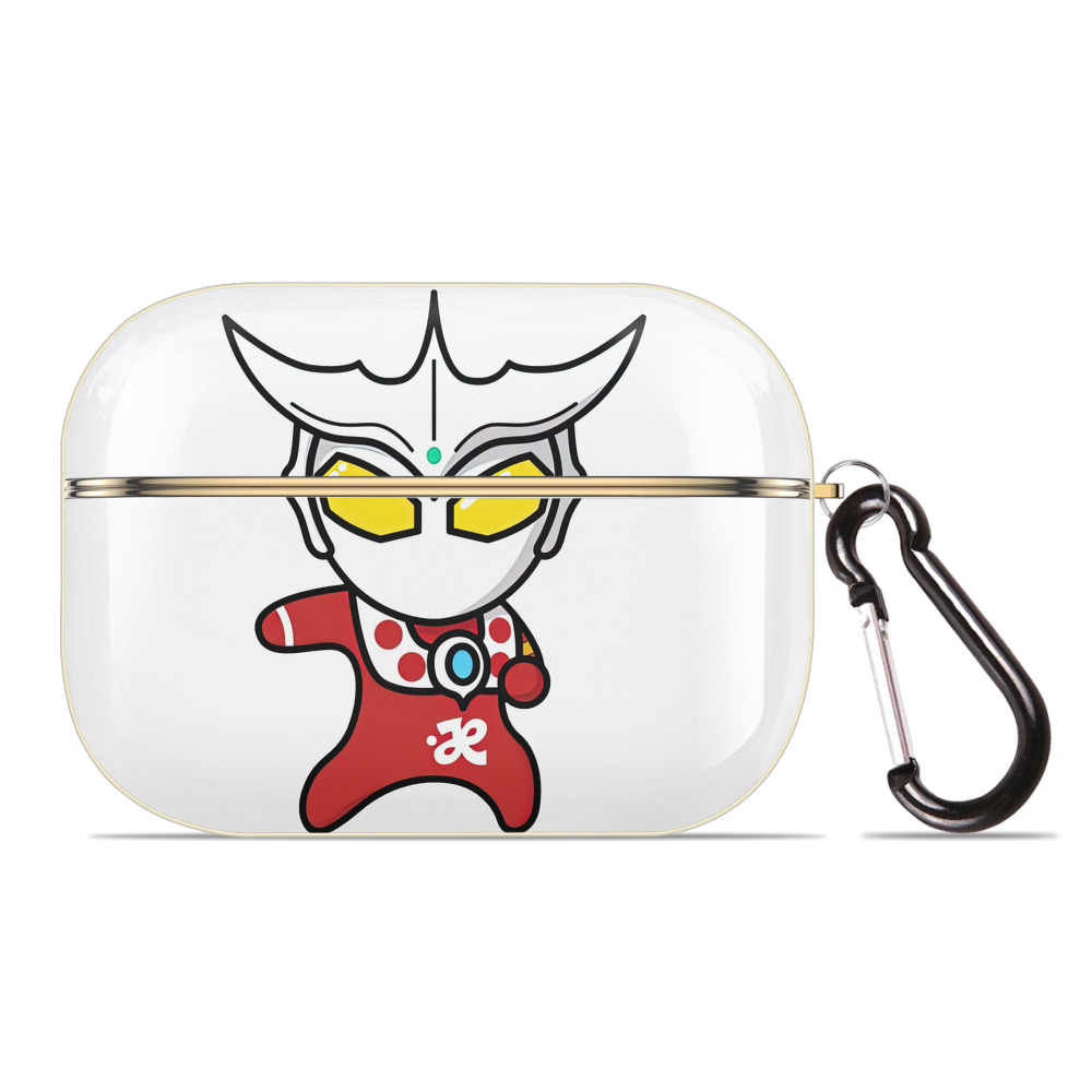 （画像用） ウルトラマン Ultraman 【AirPods Pro用】ハードシェル保護ケース｜耐衝撃・防指紋・カラビナ付き商品仕様