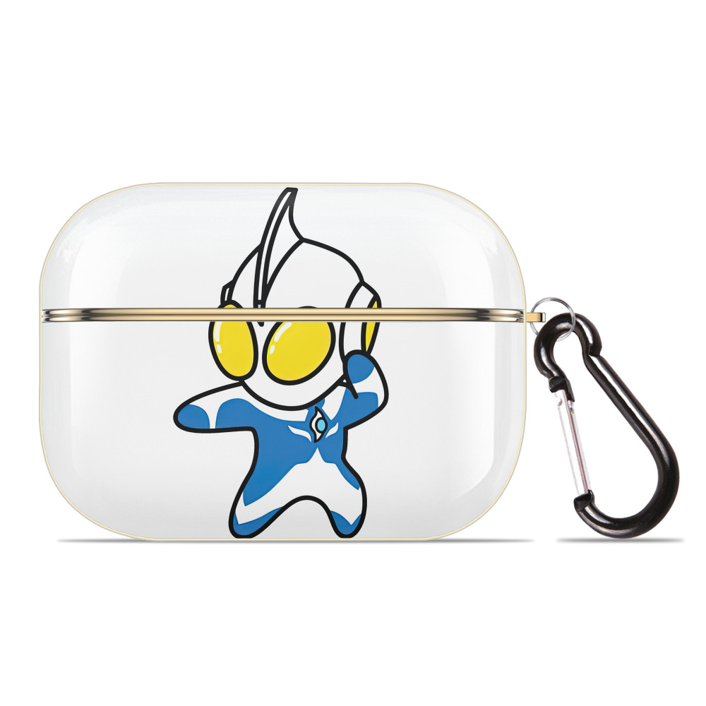（画像用） ウルトラマン Ultraman 【AirPods Pro用】ハードシェル保護ケース｜耐衝撃・防指紋・カラビナ付き商品仕様