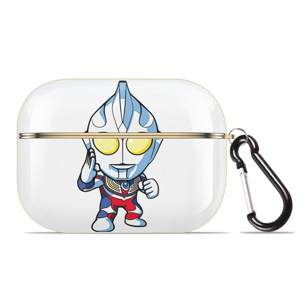 （画像用） ウルトラマン Ultraman 【AirPods Pro用】ハードシェル保護ケース｜耐衝撃・防指紋・カラビナ付き商品仕様
