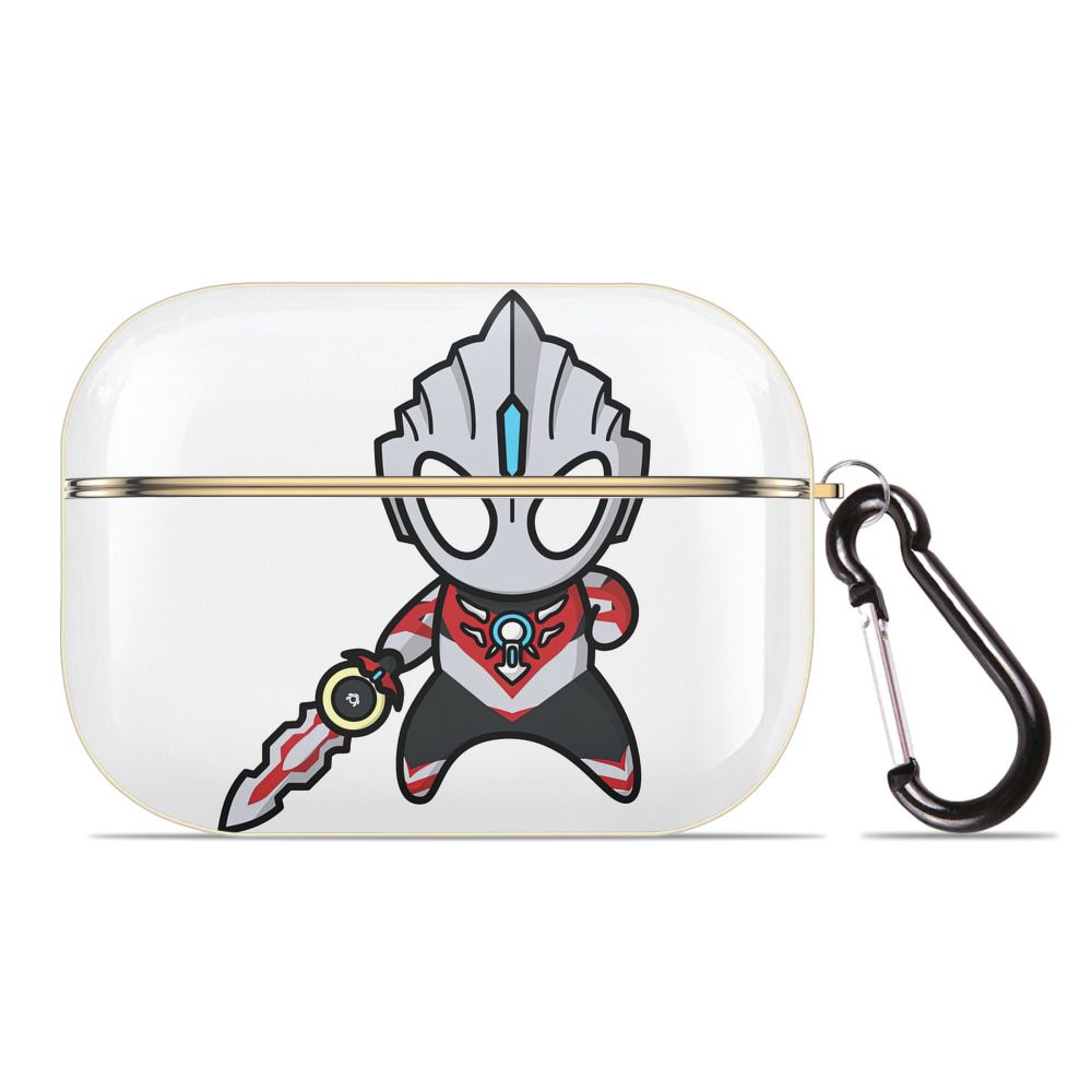 （画像用） ウルトラマン Ultraman 【AirPods Pro用】ハードシェル保護ケース｜耐衝撃・防指紋・カラビナ付き商品仕様
