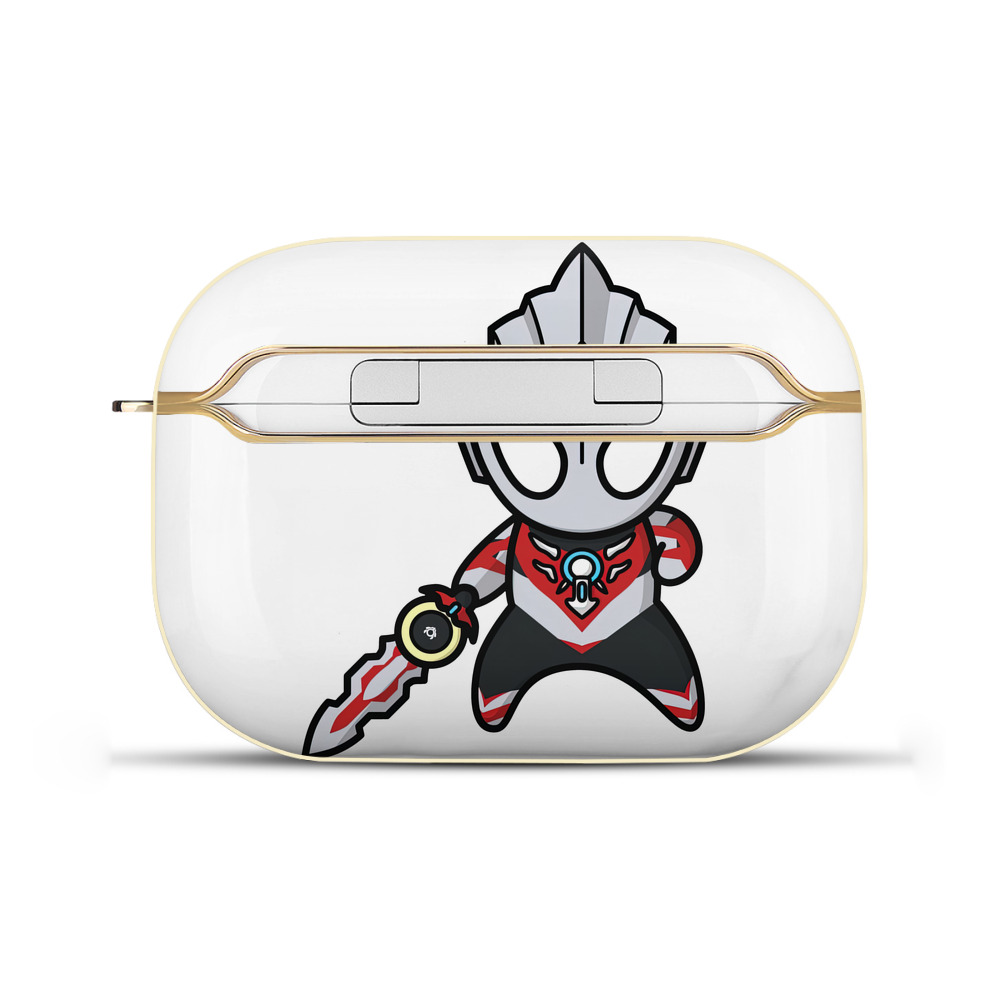 （画像用） ウルトラマン Ultraman 【AirPods Pro用】ハードシェル保護ケース｜耐衝撃・防指紋・カラビナ付き商品仕様