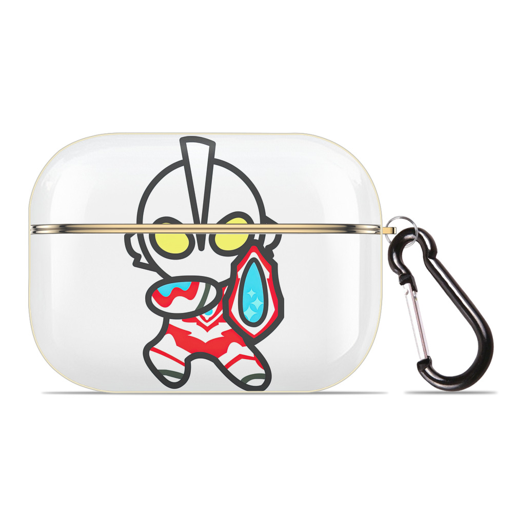 （画像用） ウルトラマン Ultraman 【AirPods Pro用】ハードシェル保護ケース｜耐衝撃・防指紋・カラビナ付き商品仕様