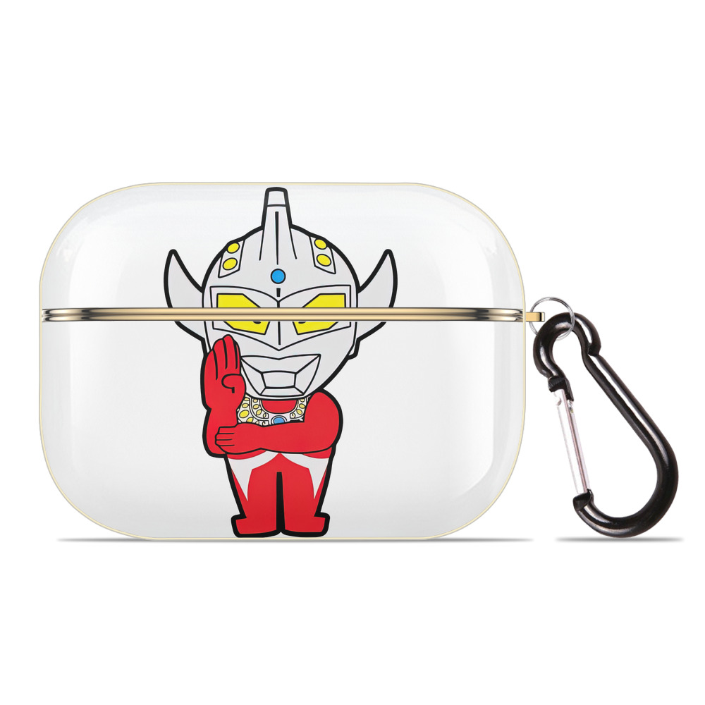 （画像用） ウルトラマン Ultraman 【AirPods Pro用】ハードシェル保護ケース｜耐衝撃・防指紋・カラビナ付き商品仕様