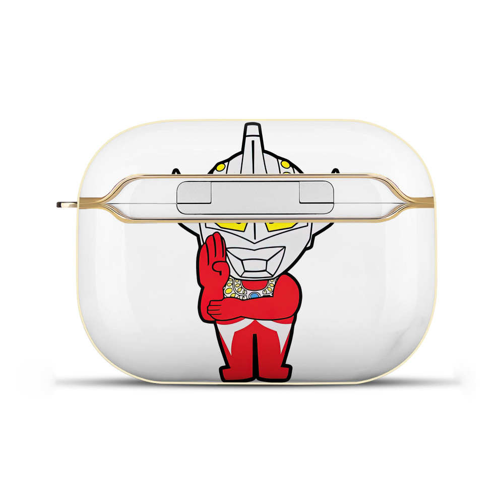 （画像用） ウルトラマン Ultraman 【AirPods Pro用】ハードシェル保護ケース｜耐衝撃・防指紋・カラビナ付き商品仕様