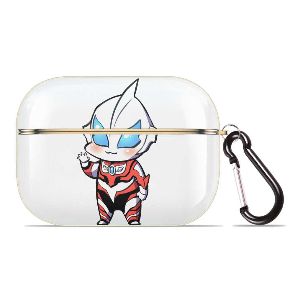 （画像用） ウルトラマン Ultraman 【AirPods Pro用】ハードシェル保護ケース｜耐衝撃・防指紋・カラビナ付き商品仕様